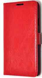 Funda De Piel Flip Cover Galaxy Note 3 Rojo Oscuro